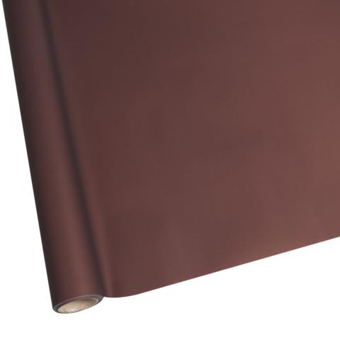 Упак. материал Матовая Бумага (пленка) 50см*10м шоколадный