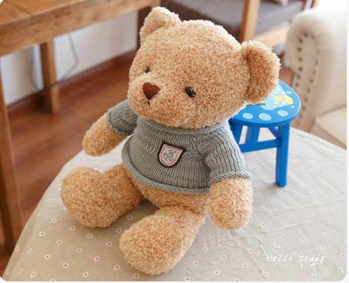 Мягкая игрушка "Медведь в свитере" 30см (20492)
